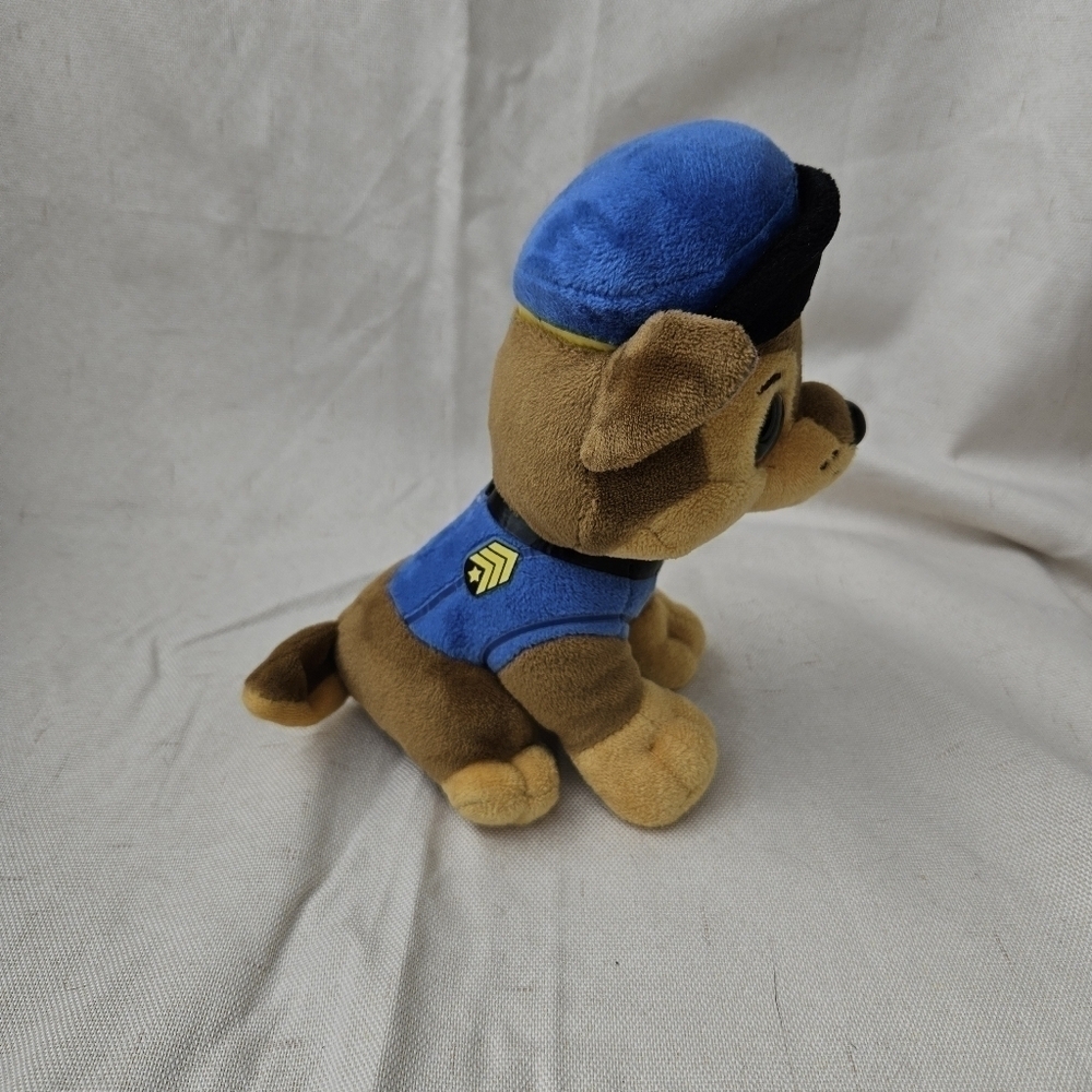 TY Paw Patrol Chase the Shepherd small plush - Picture 4 of 7